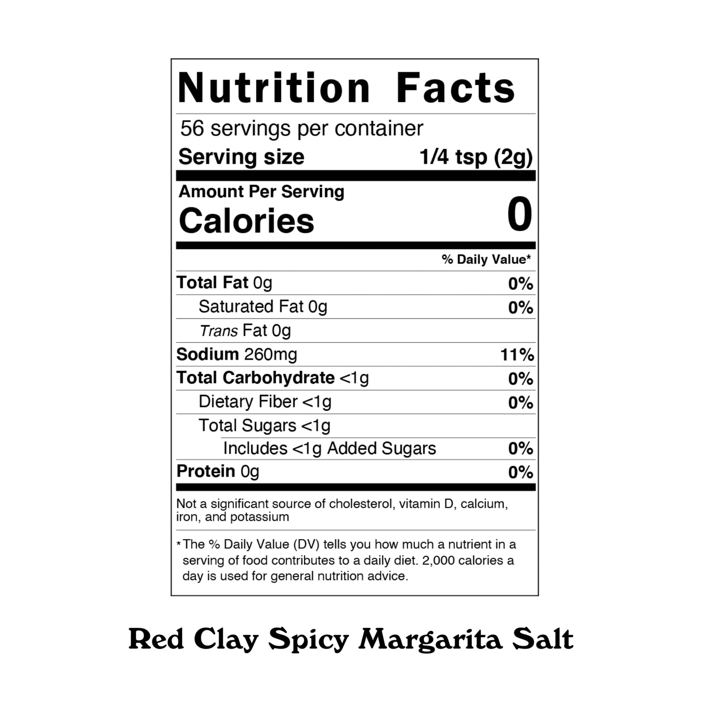 Red Clay Spicy Margarita Salt, 4 ounce (Pack of 2)