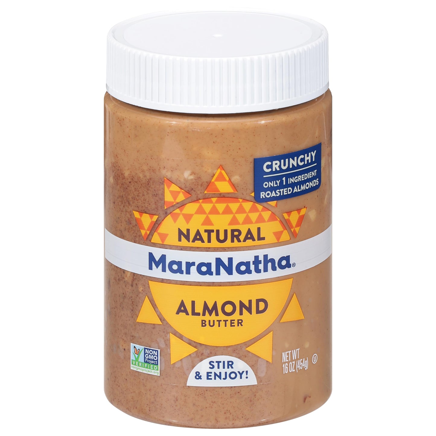 Maranatha No-Stir Crunchy Roasted Almond Butter Spread, 16 Ounce
