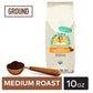 Newman's Own Decaf Ground Coffee - Medium Roast, 10oz Bag, Special Blend