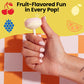 Smarties Double Lollies Mega - Gluten Free  Peanut Free  Fat Free Assorted Fruity Flavors Lollipops - Perfect for Birthdays  Parties - Made by US Candy Company Since 1949-24 Count Box (Pack of 2)