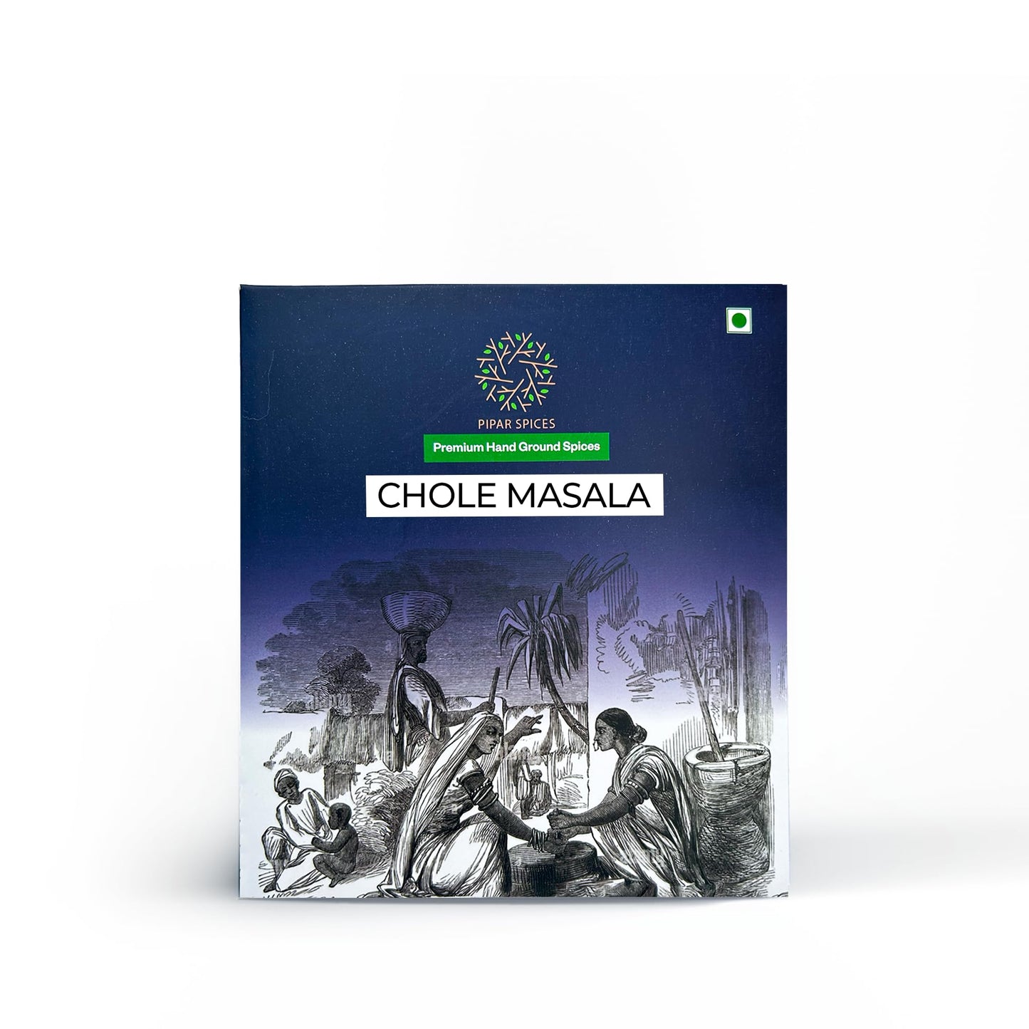 Pipar Spices Chole/Chana Masala - 200g (7 oz) Pack | Hand Grounded For Rich Aroma And Flavor.