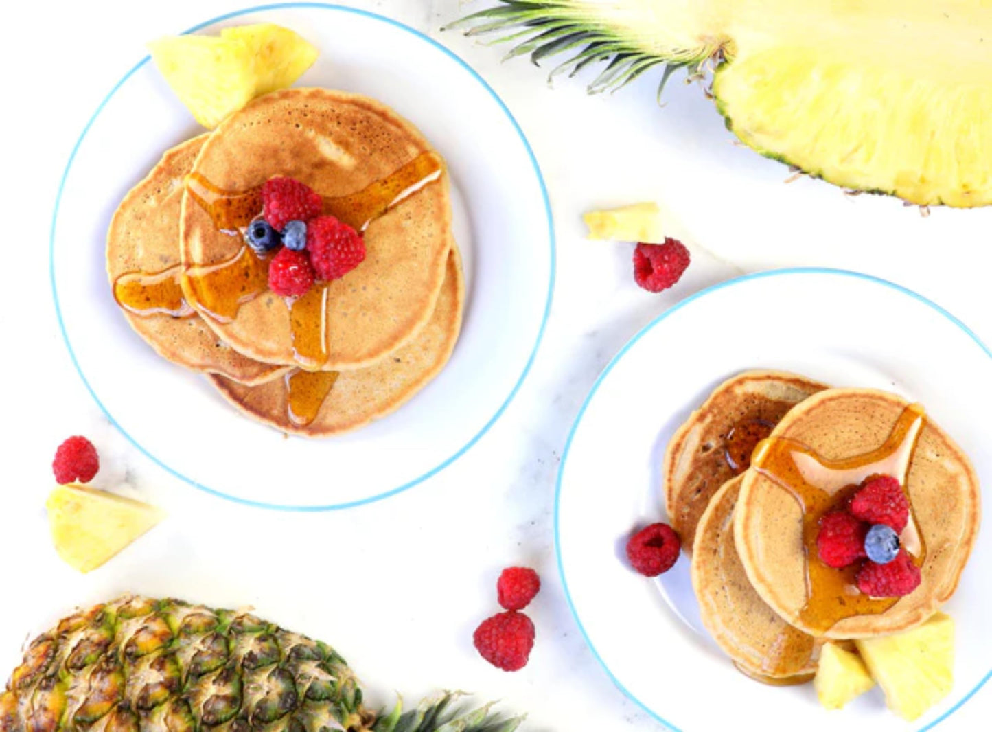 Birch Benders Vegan Plant Protein Pancake & Waffle Mix, 14 oz (Pack of 3) - 9g Protein, Whole Grains, Just Add Water