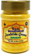 Rani Asafetida (Hing) Ground Health Blend w/Fenugreek and Turmeric 3.5oz (100g), PET Jar ~ Gluten Friendly | Salt Free | Vegan |