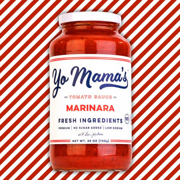 Yo Mamas Foods Keto Marinara Sauce - No Sugar Added, Low Carb, Gluten Free - 1.56 lb - Model 0868391000319