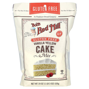 Bobs Red Mill Cake Flour, Vanilla, 19 Oz