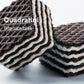 Loacker Quadratini Cocoa & Milk Wafer Cookies - 30% Less Sugar - Resealable Family Pack - 250g/8.82oz - Pack of 6