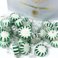 Sweetgourmet Sugar-Free Spearmint Starlight Bulk Arcor Hard Candy | 2 Pounds