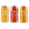 Bee Harmony Floral Infused Raw Honey Variety Pack, (Lavender, Jasmine, And Turmeric), 12 Oz Each
