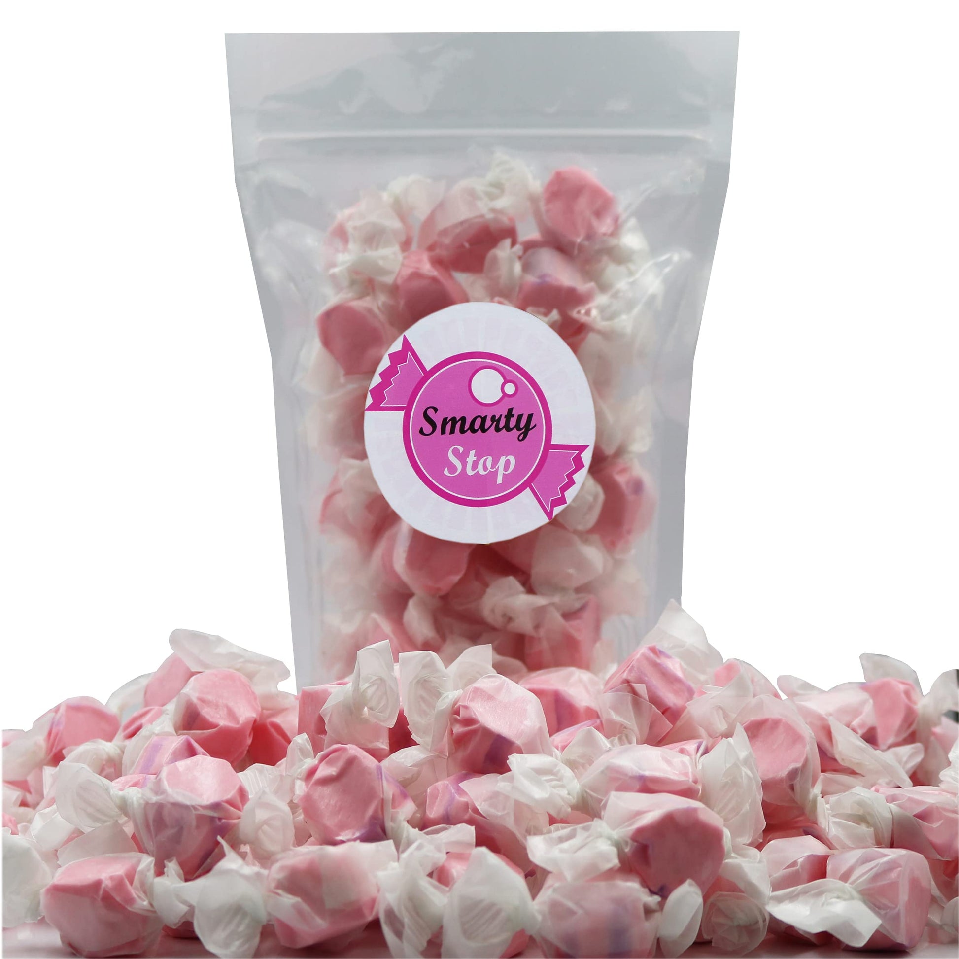Gourmet Soft and chewy Salt Water Taffy Candies - Individually Wrapped - Bulk bags (Cranberry, 5 Pound (Pack of 1))
