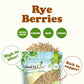 Food To Live Rye Berries, 1.5 Pounds - Whole Grain Powerhouse For Bread, Sourdough, Porridge, And Granola. Rich In Fiber And Nut