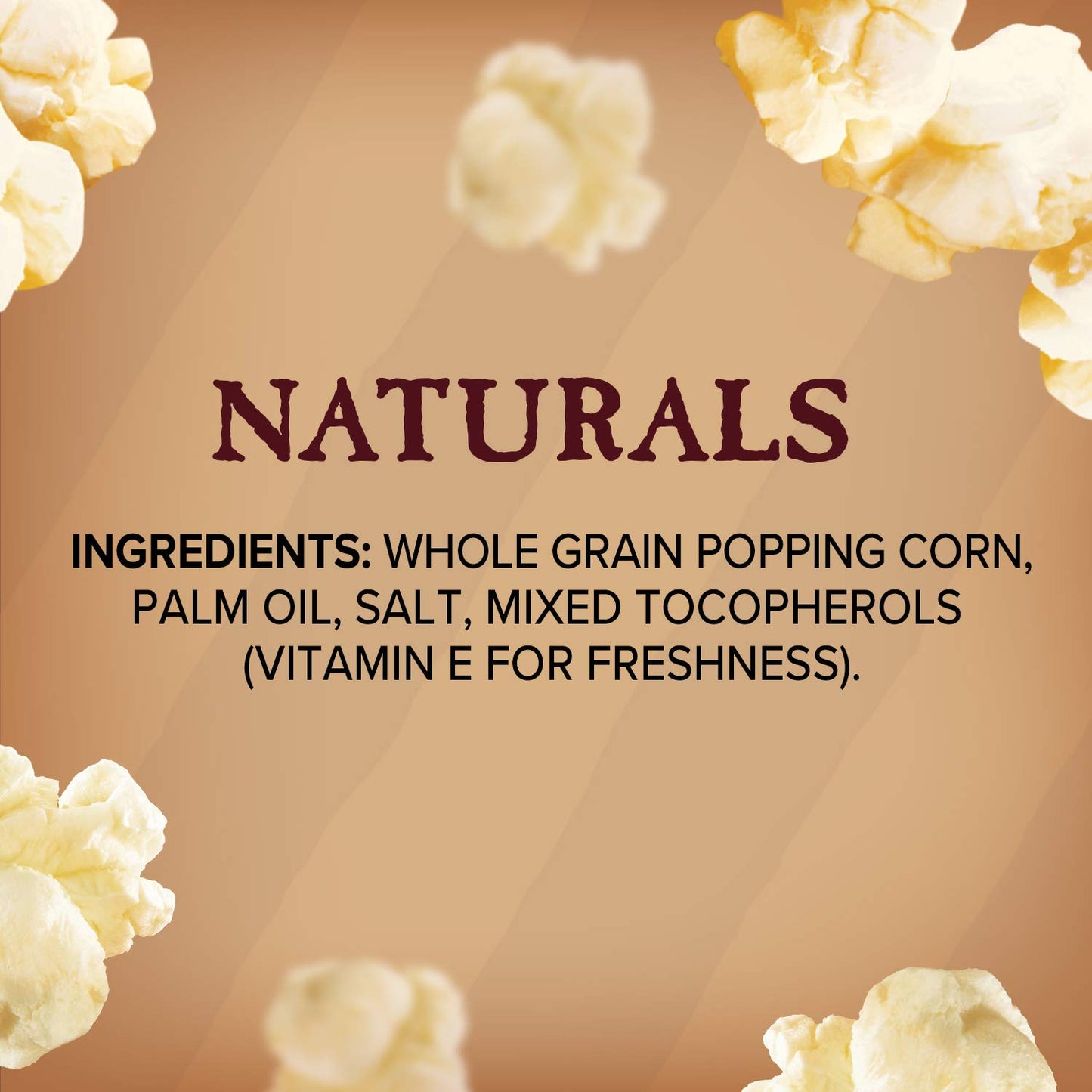 Orville Redenbachers Microwave Popcorn, Naturals Simply Salted Flavor, 3g Fiber Per Serving, Movie Night Supplies, 3.29 oz., 6-C