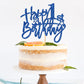 Roadsea Happy 1St Birthday Cake Topper - Baby Girl Boy One Year Old Birthday Cake Supplies - First Birthday Party Decorations -