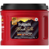 Folgers Black Silk Dark Roast Ground Coffee, 24.2 Ounces (Pack Of 6)