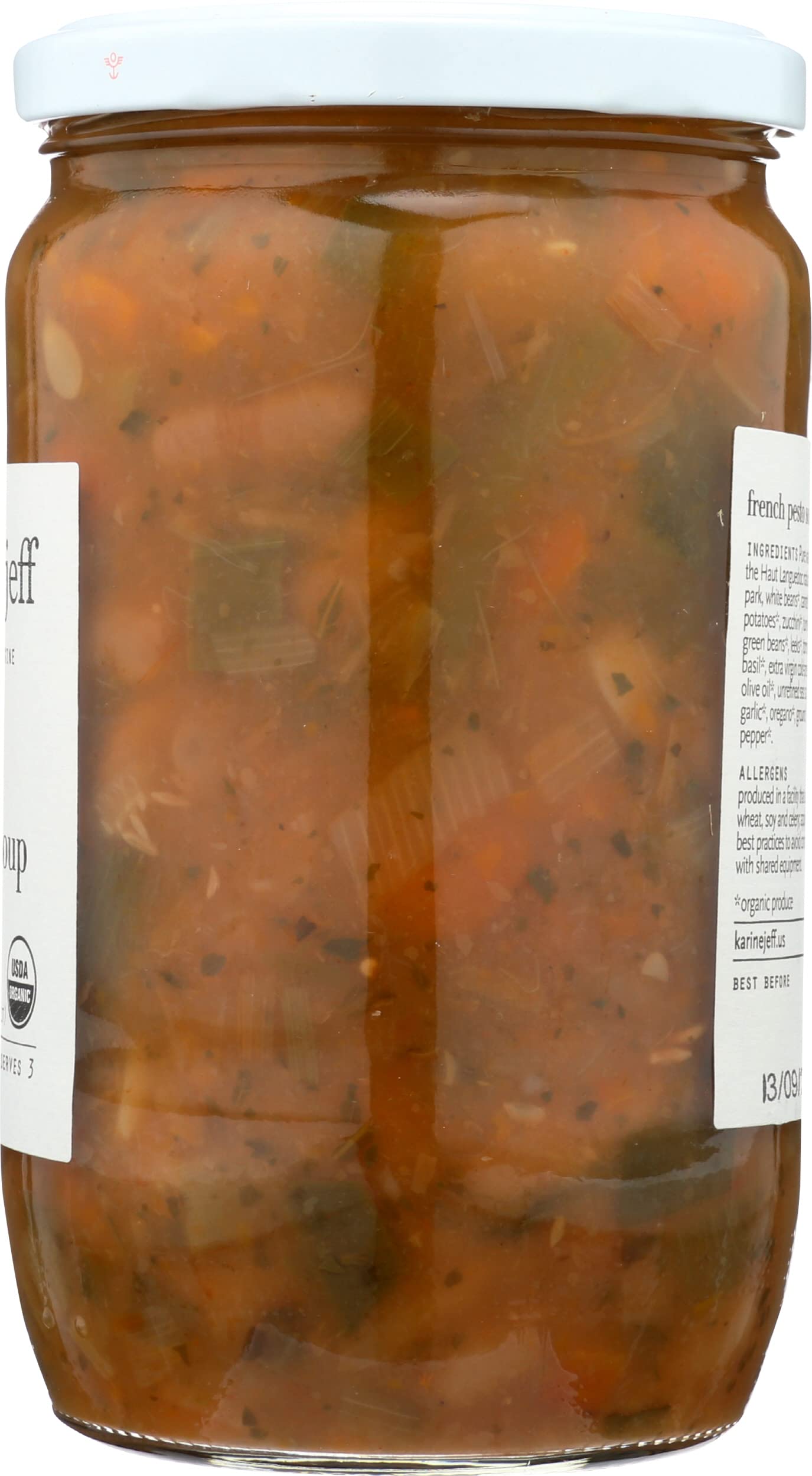 KARINE & JEFF Organic French Pesto Soup, 25.4 OZ