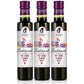 Ariston Balsamic Vinegar Set - 3 Bottles, Aged 250ml, Traditional Modena, Sweet Taste, Product of Italy