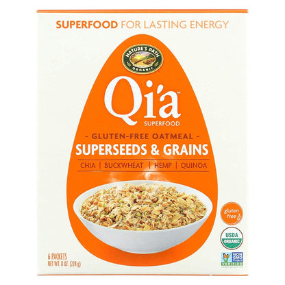 Qia Superfood Gluten Free Superseed and Grains Oatmeal