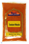 Rani Tandoori Masala (Natural, No Colors Added) Indian 11-Spice Blend 14Oz (400G) ~ Salt Free | Vegan | Gluten Friendly | Non-Gm