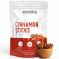 HOMTIEM Organic Dried Cinnamon Sticks, Non-GMO, Vegan, 9 Oz (255 Gram)