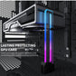 Uphere 5V Addressable Rgb Graphics Card Gpu Brace Support Video Card Sag Holder,Built-In 5V Argb Lamp,Adjustable Height Support,