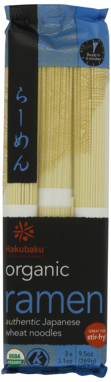 Hakubaku Organic Ramen, 9.5 Ounce (Pack Of 8)