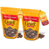 Ozark Nut Roasters  Chocolate-Covered Pecans  Chocolate Flavored Savory Snacks  World-Class Gourmet Candied Nuts  Resealable Pack Of 2 (16.0 Oz)