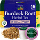 Gya Tea Co Burdock Root Herbal Tea Pod (16 ct) - Decaf Earthy Burdock Tea Rich Nutrients for Digestive Health & Nourish