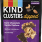 Kind Snack Clusters Dipped, Dark Chocolate Vanilla Cashew, Gluten Free, 4G Protein, 4 Ounce , 8Count