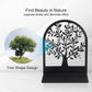 Bookends, Book Ends, Metal Bookend, Tree Of Life Bookend, Bookends For Shelves, Home Decorative Bookends For Heavy Books, Black