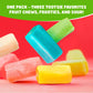 Candy Grand Variety Mix 5 Pounds - Anti Melt Pack  Assorted (Fruit Chews  Frooties  and Sour)  Bulk  Individually Wrapped  Resealable Bag