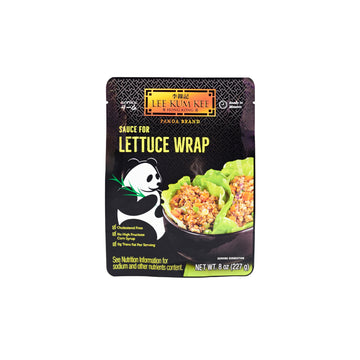 Lee Kum Kee Panda Brand Sauce For Lettuce Wraps, 0G Trans Fat, No Artificial Flavors & High Fructose Corn Syrup, Cholesterol Free, 8 Oz, Pack Of 6