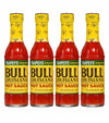 B&G Foods TrappeyS Bull Brand Louisiana Hot Sauce Glass Bottle  6 Oz Pack Of 4