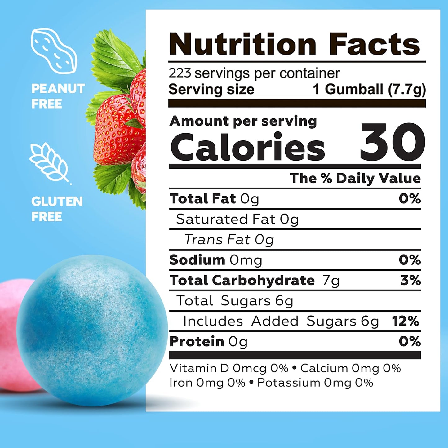 Gumballs For Gumball Machine - Shimmer Gum Mix 1 Inch Large Gumballs - Assorted Fruit Flavored Bubble Gum For Kids - Sweet Chewi