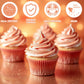 Nomeca Edible Glitter, Luster Dust Sprinkles for Cake Decorating, 8 grams, Small, 8-Rose Gold