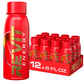 Steel Supplements Energy Drink Fruit Punch 8oz (12-Pack) | 300mg Caffeine, Sugar-Free, Resealable Cap