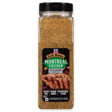 McCormick Grill Mates Montreal Chicken Seasoning, 23 oz - Blend of Garlic, Onion, Black & Red Pepper, Paprika for Meats & Seafood