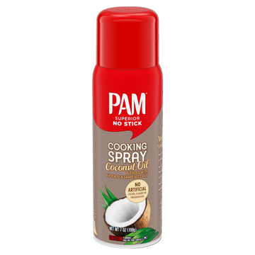 PAM Spray Pump Coconut Oil Cooking Spray with Avocado Oil and Grapeseed Oil, Keto Friendly, 7 oz