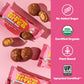 Sweet Nothings, Apple Cinnamon, Usda Organic Nut Butter Bites Protein Bar, Nut & Date Snack, Filled With Peanut Butter, 12-2 Bit
