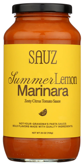Sauz Summer Lemon Marinara, 25 Oz