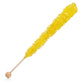 Candy Envy - Yellow Rock Candy Sugar Sticks - Lemon Flavored - 24 Indiv. Wrapped