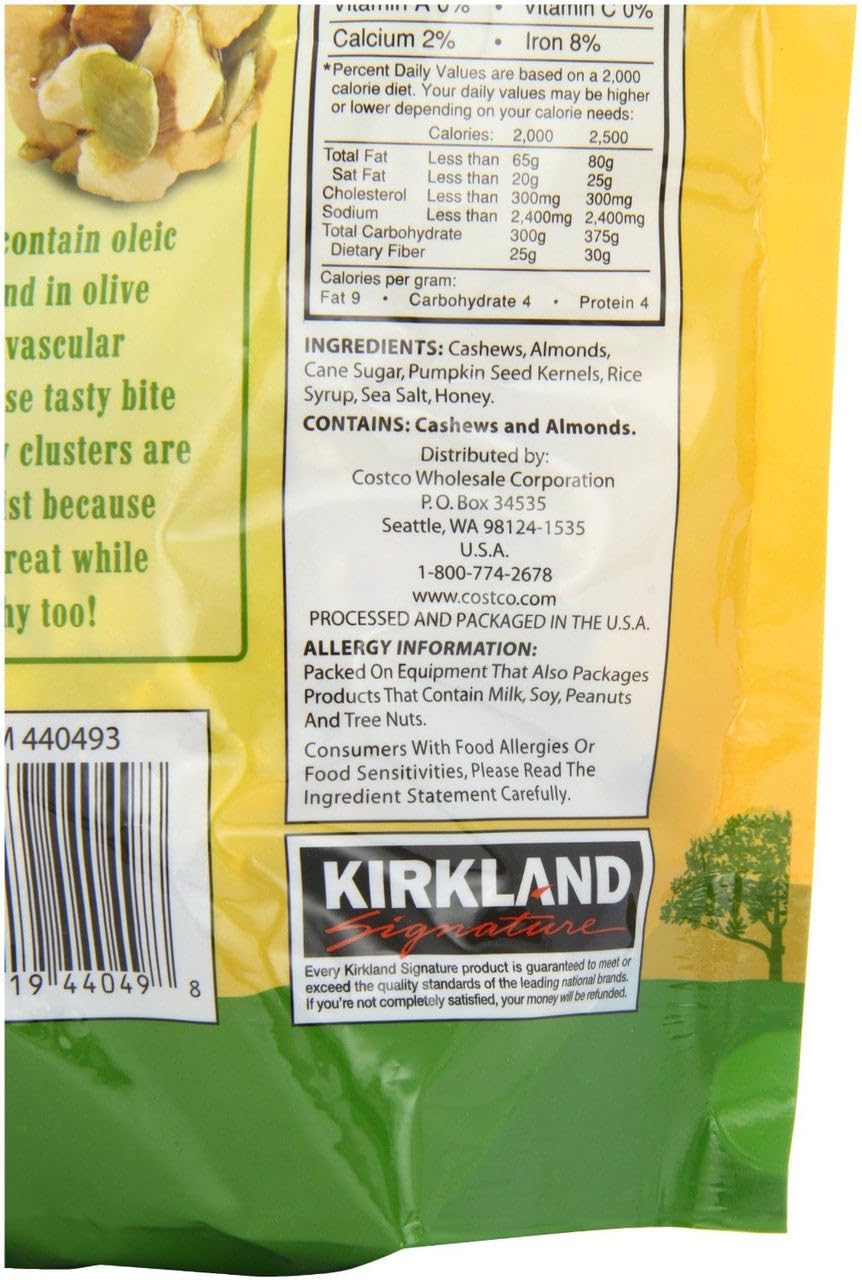 Kirkland Signature Cashew Clusters, 32 Ounce