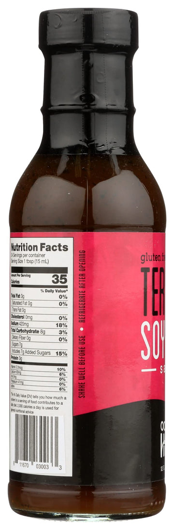Ocean'S Halo Teriyaki Sauce, Soy Free, Gluten Free, 12 Ounces (Pack Of 6)