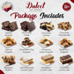 Dulcet Gift Baskets Deluxe Gourmet Food Gift Basket, Cakes For Delivery For Families Men And Women: Includes Assorted Brownies, Crumb Cakes Rugelah, And Muffins. Great Gift Idea!
