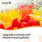 Mayde Popping Boba Pearls for Drinks, Desserts, & Breakfast Bowls (Mango Flavor, 7 Pounds)