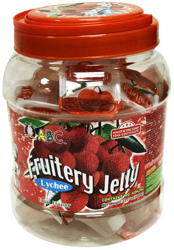 荔枝果凍　Abc Fat Free Fruitery Fruit Jelly -Lychee (32.37 Oz)