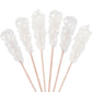 Dryden And Palmer Rock Candy Demitasse Sticks, White, Unwrapped, 100 Count For Coffee And Cocktails - Certified Kosher, Non Gmo,