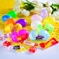 Fun Express Candy Filled Easter Eggs - 24 Count - Plastic - Pastel Colors - Easter Hunt Party Supplies