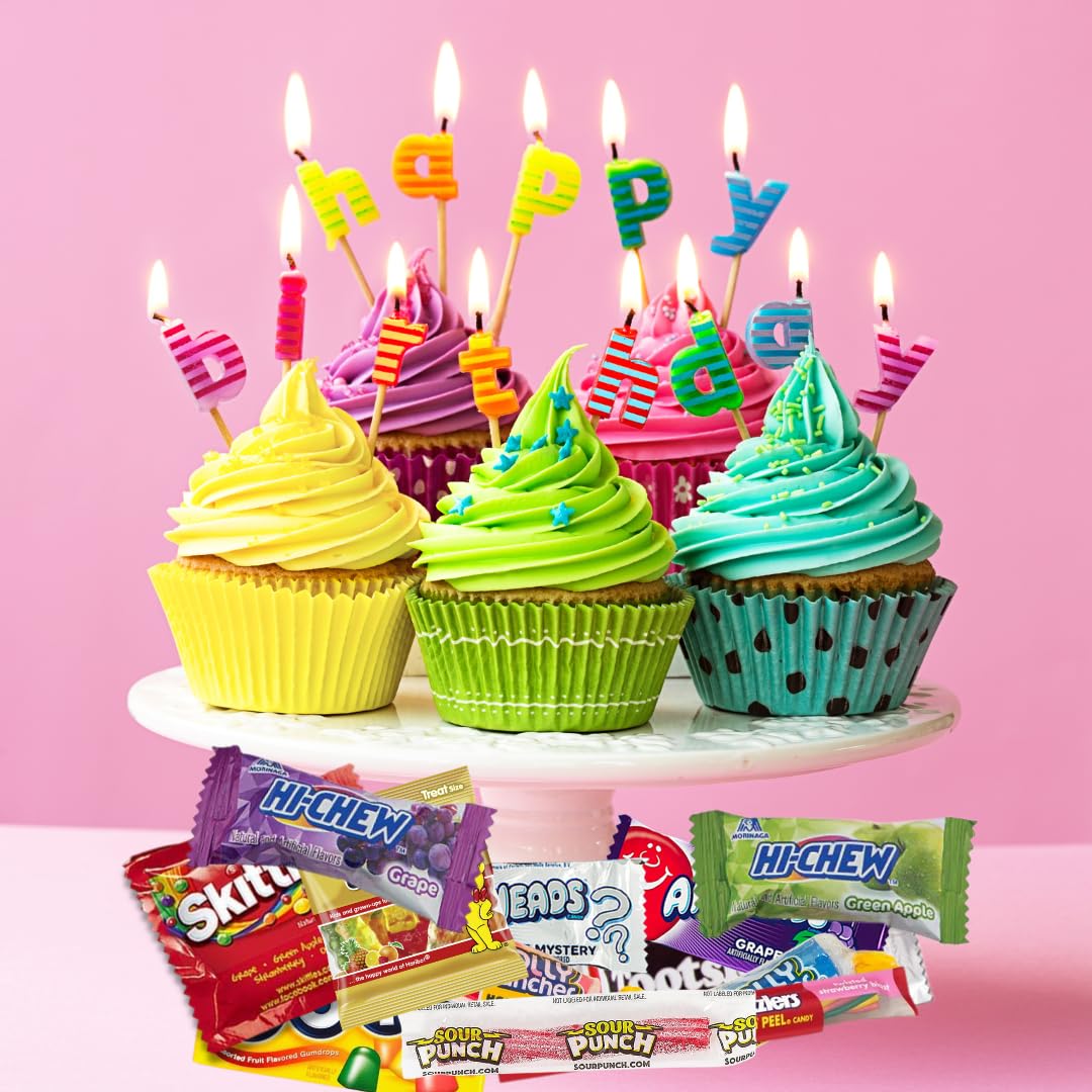 CANDYMAN Assorted Candy Variety Pack 4lbs of Pinata Stuffers  Bulk Candy for Party Favors Goodie Bags for Birthday Party  Candies in Bulk Individually Wrapped