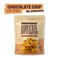 Brownie Brittle - Chocolate Chip Blondie Thin And Crispy Sweet Snacks (Pack Of 6, 5 Oz), Rich Gourmet Brownie Bites Dessert