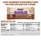 JAMBAR Organic Artisan Energy Bar - Chocolate Cha Cha, 12 Pack, 2.12 Ounce
