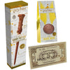 Jelly Belly Harry Potter Chocolates - Gift Pack of 3 - Chocolate Wand, Chocolate Golden Snitch, Platform 9 3/4 Ticket Chocolate 
